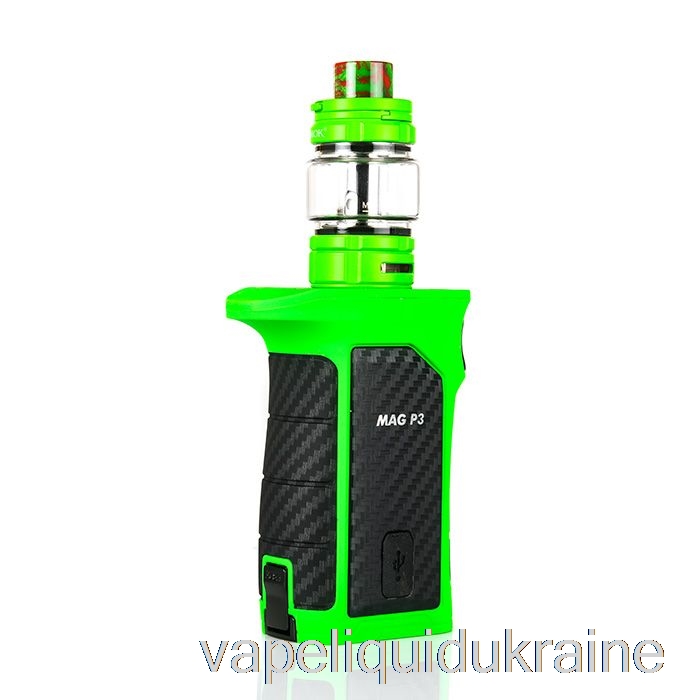Vape Ukraine SMOK MAG P3 230W & TFV16 Starter Kit Green / Black